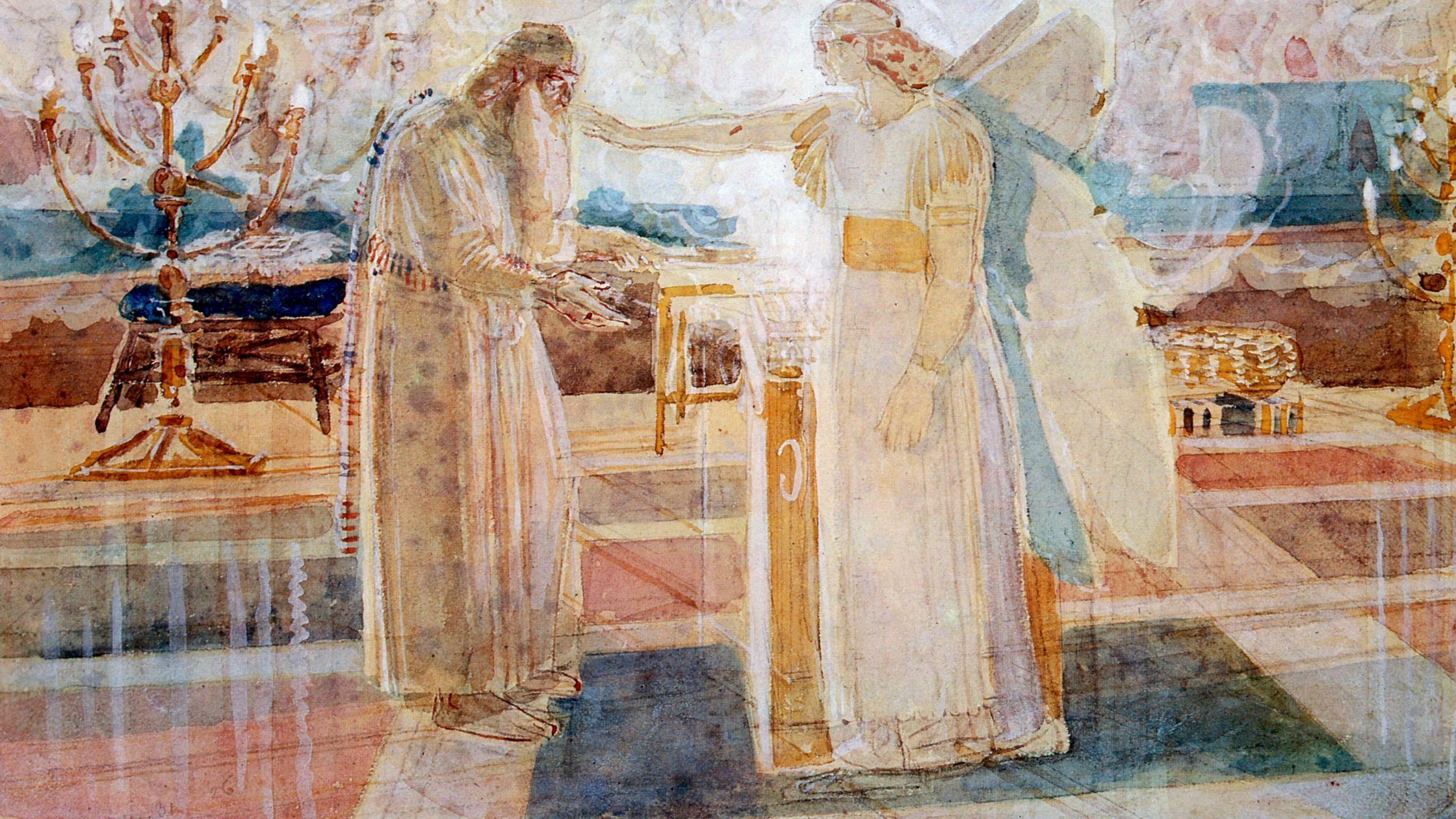 Priest meeting Archangel Gabriel